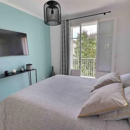 T2 Avec Balcon - Parking, Ac, Wifi דירה